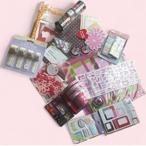 Valentine Scrapbook Kit Queen & Co Junk Journal Craft Embellishments Prima